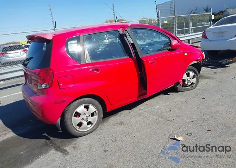 2006 Chevrolet Aveo Ls from USA, damaged, VIN KL1TD66626B669245